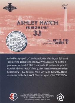 2023 Parkside NWSL Collection #143 Ashley Hatch Back