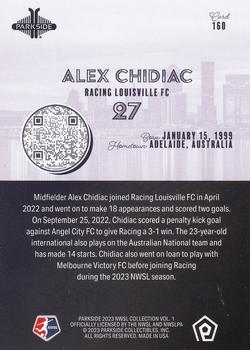 2023 Parkside NWSL Collection #160 Alex Chidiac Back