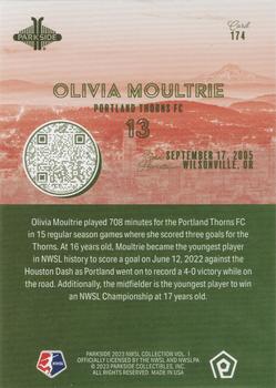 2023 Parkside NWSL Collection #174 Olivia Moultrie Back