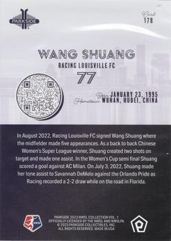 2023 Parkside NWSL Collection #178 Wang Shuang Back