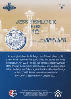 2023 Parkside NWSL Collection - Foil #24 Jess Fishlock Back