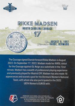 2023 Parkside NWSL Collection - Foil #167 Rikke Madsen Back