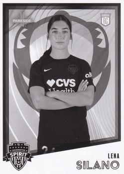 2023 Parkside NWSL Collection - Black and White #1 Lena Silano Front