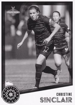 2023 Parkside NWSL Collection - Black and White #21 Christine Sinclair Front
