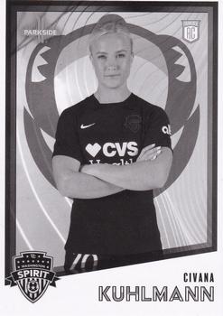 2023 Parkside NWSL Collection - Black and White #27 Civana Kuhlmann Front