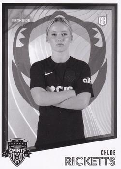 2023 Parkside NWSL Collection - Black and White #33 Chloe Ricketts Front