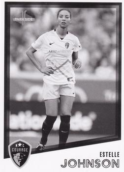 2023 Parkside NWSL Collection - Black and White #50 Estelle Johnson Front