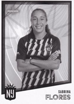 2023 Parkside NWSL Collection - Black and White #88 Sabrina Flores Front