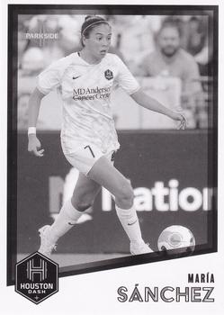 2023 Parkside NWSL Collection - Black and White #100 María Sánchez Front
