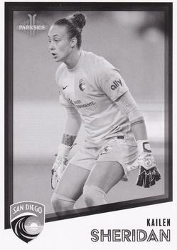 2023 Parkside NWSL Collection - Black and White #123 Kailen Sheridan Front