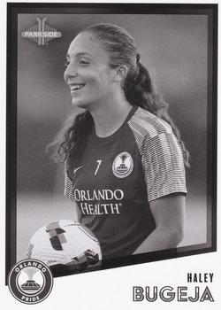 2023 Parkside NWSL Collection - Black and White #124 Haley Bugeja Front