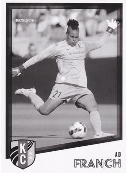 2023 Parkside NWSL Collection - Black and White #138 AD Franch Front