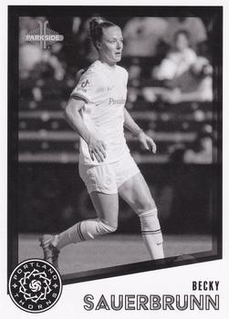 2023 Parkside NWSL Collection - Black and White #155 Becky Sauerbrunn Front