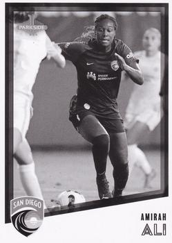 2023 Parkside NWSL Collection - Black and White #170 Amirah Ali Front