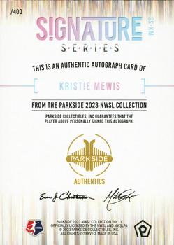 2023 Parkside NWSL Collection - Signature Series #SS-KM Kristie Mewis Back