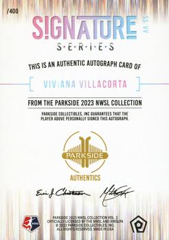 2023 Parkside NWSL Collection - Signature Series #SS-VV Viviana Villacorta Back