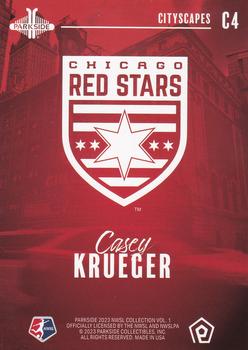2023 Parkside NWSL Collection - Cityscapes #C4 Casey Krueger Back