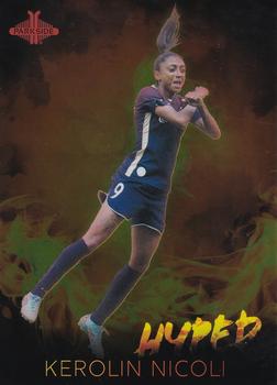 2023 Parkside NWSL Collection - Hyped #18 Kerolin Nicoli Front