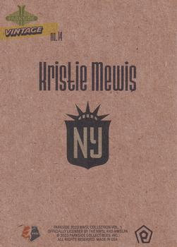 2023 Parkside NWSL Collection - Vintage #14 Kristie Mewis Back