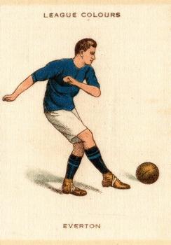 1914 Godfrey Phillips League Colours (small silks) #NNO Everton Front