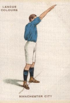 1914 Godfrey Phillips League Colours (small silks) #NNO Manchester City Front