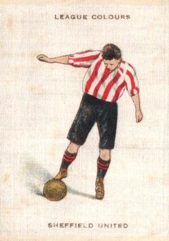 1914 Godfrey Phillips League Colours (small silks) #NNO Sheffield United Front