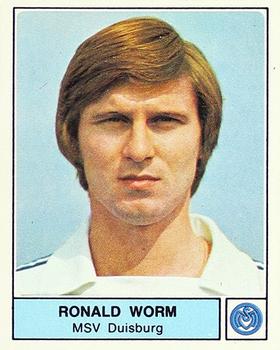 1978-79 Panini Fussball Bundesliga '79 Stickers #148 Ronald Worm Front