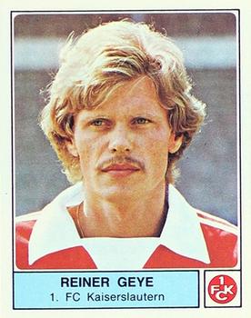 1978-79 Panini Fussball Bundesliga '79 Stickers #211 Reiner Geye Front