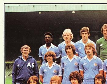 1978-79 Panini Fussball Bundesliga '79 Stickers #356 Manchester City 1 Front