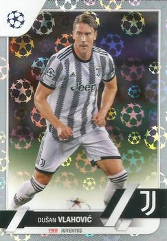 2022-23 Topps UEFA Club Competitions - Starball Foil #75 Dušan Vlahović Front