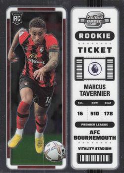 2022-23 Panini Chronicles - Contenders Optic Rookie Ticket Premier League #291 Marcus Tavernier Front