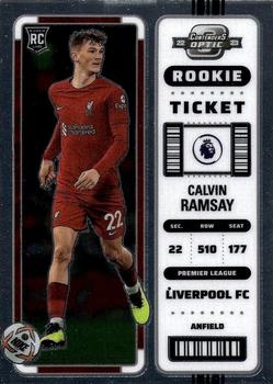 2022-23 Panini Chronicles - Contenders Optic Rookie Ticket Premier League #297 Calvin Ramsay Front