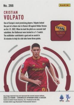 2022-23 Panini Chronicles - Dynagon Serie A Silver #266 Cristian Volpato Back