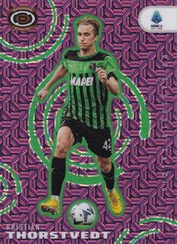 2022-23 Panini Chronicles - Dynagon Serie A Purple Mojo #289 Kristian Thorstvedt Front