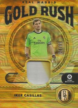 2022-23 Panini Chronicles - Gold Standard Gold Rush La Liga Silver #GR-IC Iker Casillas Front