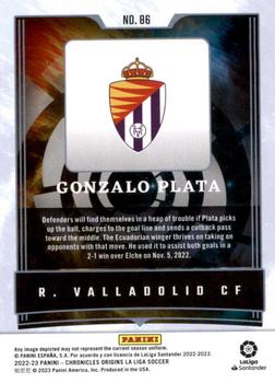 2022-23 Panini Chronicles - Origins La Liga #86 Gonzalo Plata Back