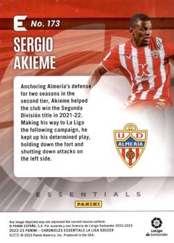 2022-23 Panini Chronicles - Essentials La Liga #173 Sergio Akieme Back