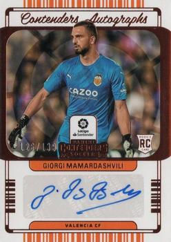 2022-23 Panini Chronicles - Contenders Autographs La Liga #CA-GMV Giorgi Mamardashvili Front