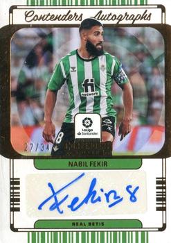 2022-23 Panini Chronicles - Contenders Autographs La Liga #CA-NFR Nabil Fekir Front