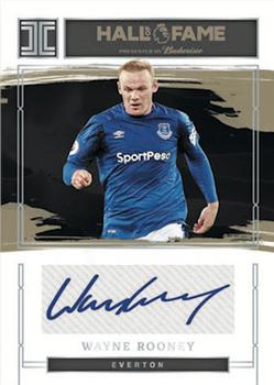 2022-23 Panini Impeccable Premier League - Hall of Fame Gold #HOF-WR Wayne Rooney Front