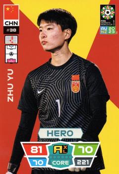 2023 Panini Adrenalyn XL Women's World Cup #38 Zhu Yu Front