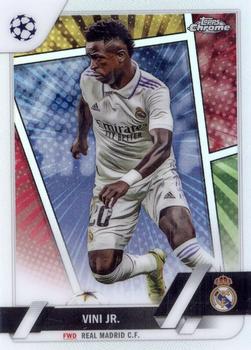 2022-23 Topps Chrome UEFA Club Competitions #20 Vini Jr. Front