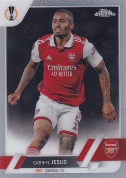 2022-23 Topps Chrome UEFA Club Competitions #38 Gabriel Jesus Front