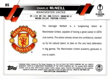 2022-23 Topps Chrome UEFA Club Competitions #85 Charlie McNeill Back