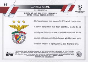 2022-23 Topps Chrome UEFA Club Competitions #86 António Silva Back