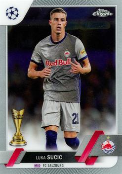 2022-23 Topps Chrome UEFA Club Competitions #95 Luka Sucic Front