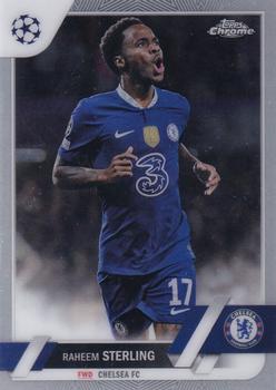 2022-23 Topps Chrome UEFA Club Competitions #113 Raheem Sterling Front