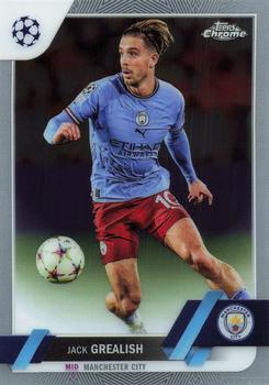 2022-23 Topps Chrome UEFA Club Competitions #142 Jack Grealish Front
