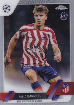 2022-23 Topps Chrome UEFA Club Competitions #157 Pablo Barrios Front