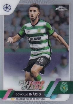 2022-23 Topps Chrome UEFA Club Competitions #160 Gonçalo Inácio Front